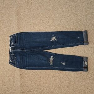 Flying Monkey distressed mom jeans, sz 28